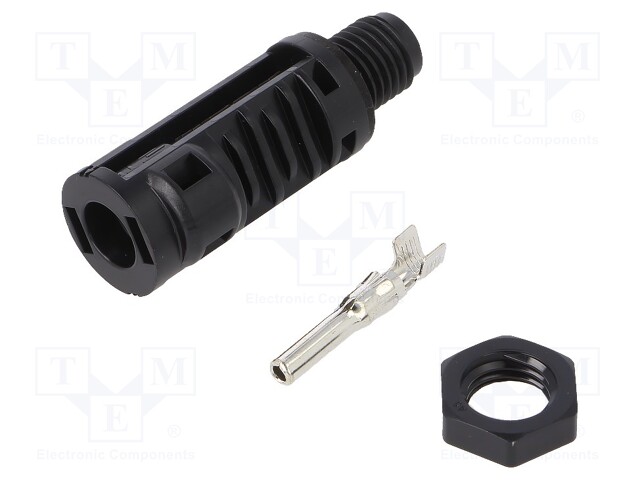 Connector: solar; male; 4÷6mm2; with contacts; crimped; SOLARLOK