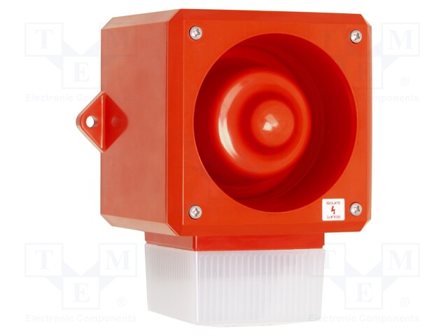 Signaller: lighting-sound; siren,flashing light; Colour: white