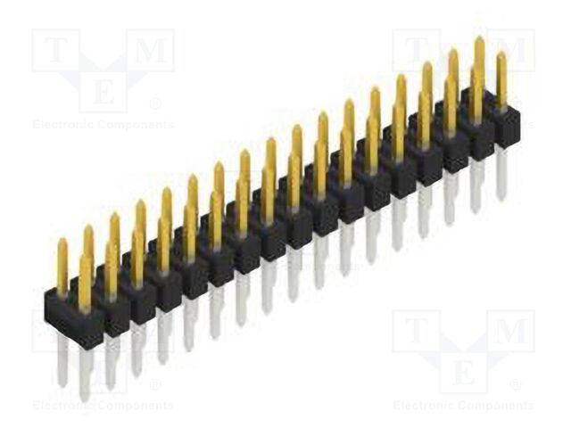 Connector: pin strips; pin header; male; PIN: 34; 2.54mm; THT; 2x17