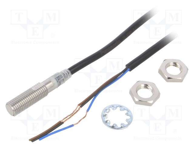 Sensor: inductive; OUT: PNP / NC; 0÷1.6mm; 10÷30VDC; M8; IP67; 200mA