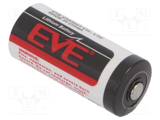 Battery: lithium; 3.6V; 14335,2/3AA; Ø14.5x33.5mm; 1650mAh
