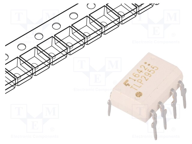 Optocoupler; THT; Channels: 1; Out: Schmitt trigger; 5kV; 5Mbps