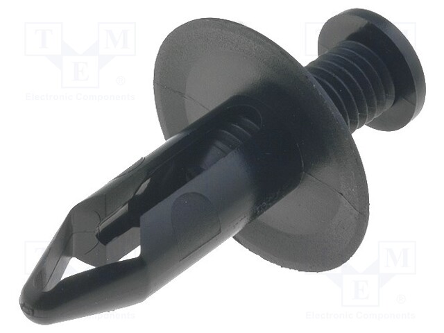Rivet; polyamide; L.rivet: 22mm; Panel cutout diam: 8mm; UL94V-2