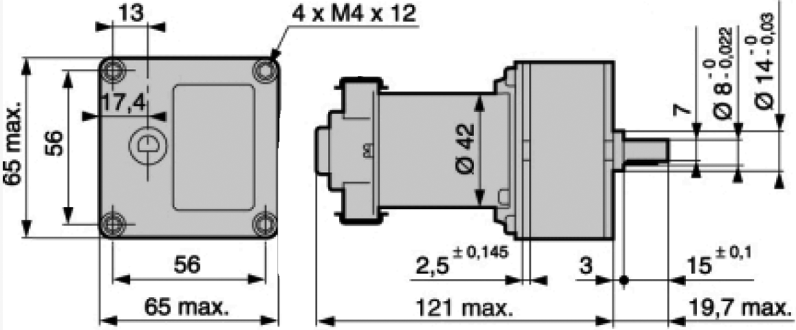 Motor: DC; 17W; 12VDC; 104rpm; 5Nm