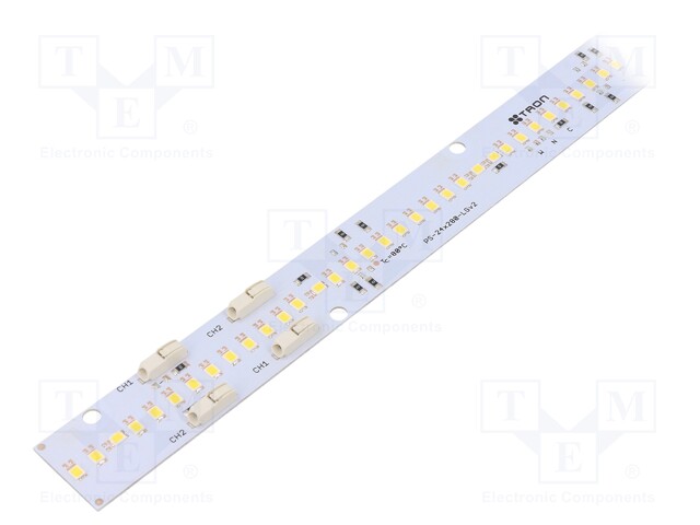 LED strip; white cold; WAGO 2060; Standard: Zhaga Book 7; 5000K