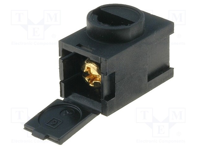 Terminal block; ways: 1; 0.14÷2.5mm2; THT,screw terminal; 30A