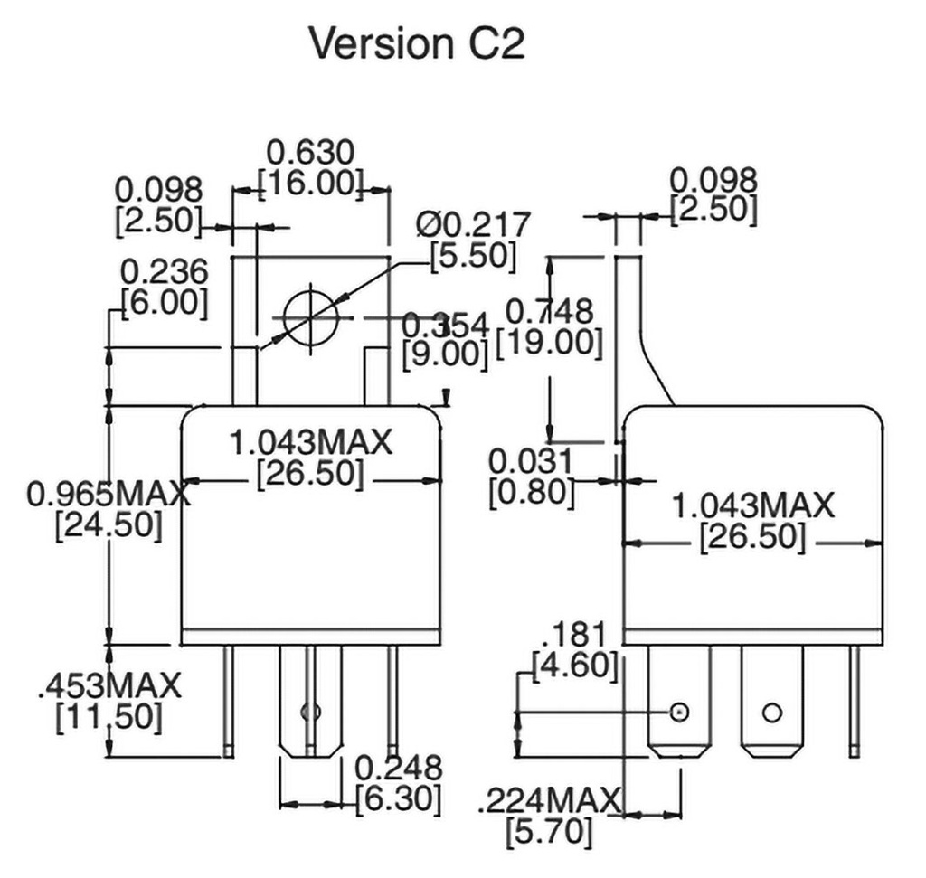 Relay: electromagnetic; SPDT; Ucoil: 24VDC; 40A; automotive; 680mW