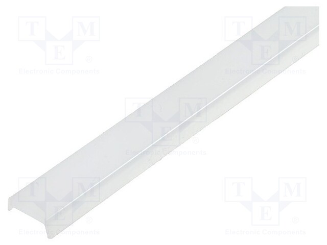 Cover for LED profiles; mat; 2m