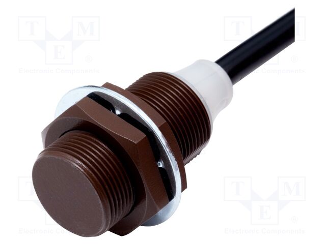 Sensor: inductive; OUT: PNP / NO; 0÷12mm; 10÷30VDC; M18; IP67; brass
