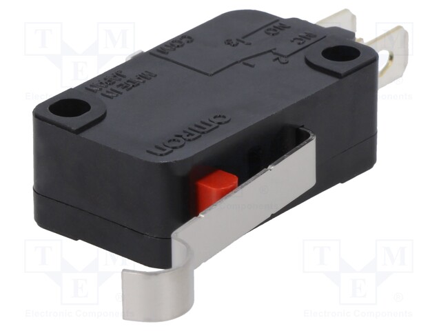 Microswitch SNAP ACTION; with lever with roller simulation