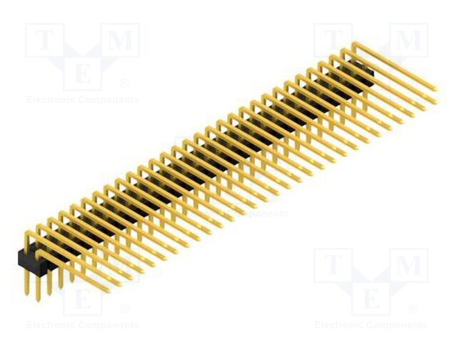 Connector: pin strips; pin header; male; PIN: 60; 2.54mm; THT; 2x30
