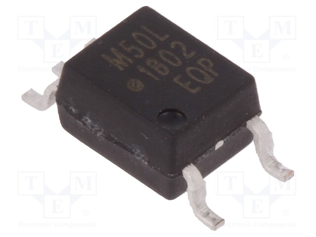 Optocoupler; SMD; Channels: 1; Out: transistor; 3.75kV; SO5; 20kV/μs