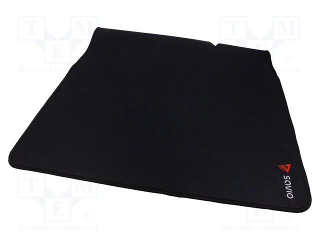 Mouse pad; black; 1000x500x3mm