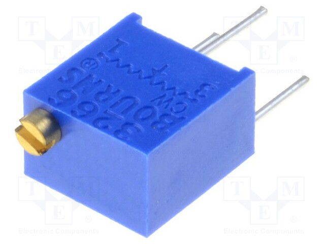 Potentiometer: mounting; multiturn; 200Ω; 250mW; ±10%; linear