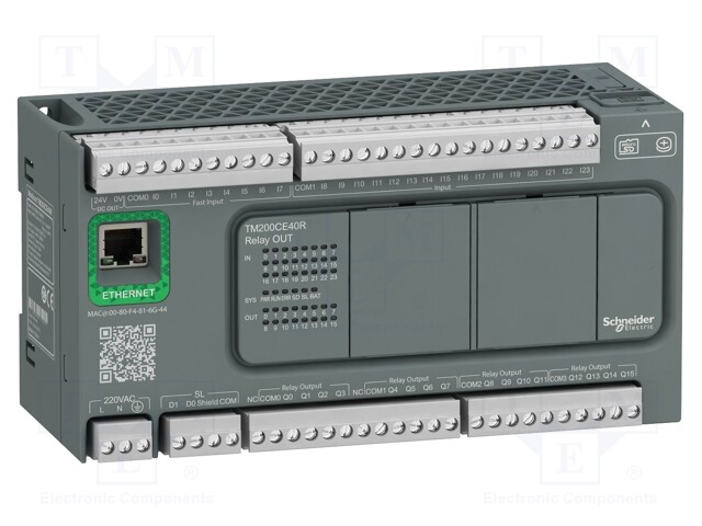 Module: PLC programmable controller; OUT: 16; IN: 24; IP20