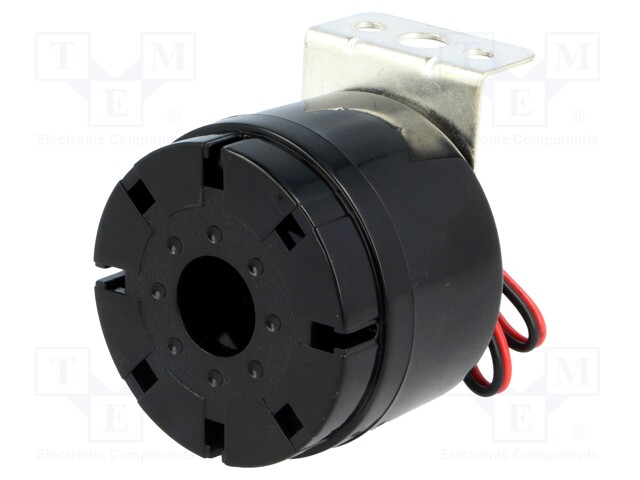 Sound transducer: piezo siren; 200mA; -10÷55°C; 12VDC; Ø54x41mm