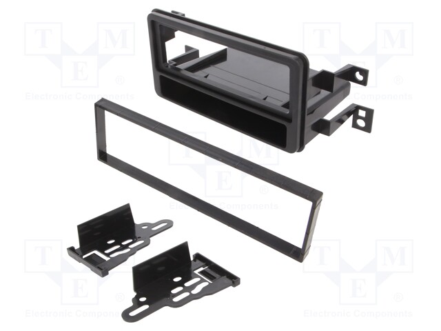 Radio mounting frame; Toyota; 1 DIN; black