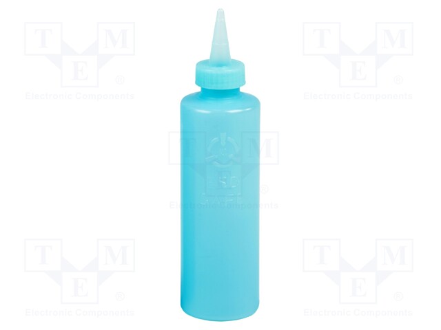 Tool: dosing bottles; blue (bright); polyetylene; 230ml