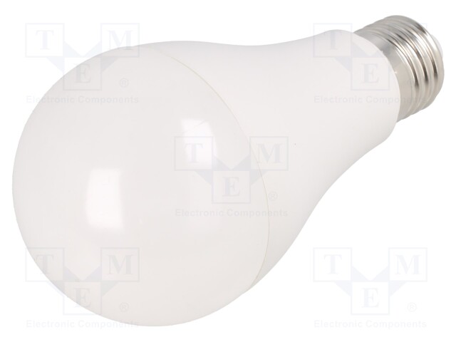 LED lamp; cool white; E27; 230VAC; 1750lm; 17.3W; 180°; 6500K