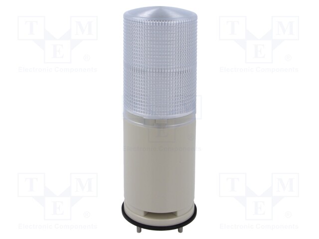 Signaller: signalling column; LED; red/green; 220÷240VAC; IP53