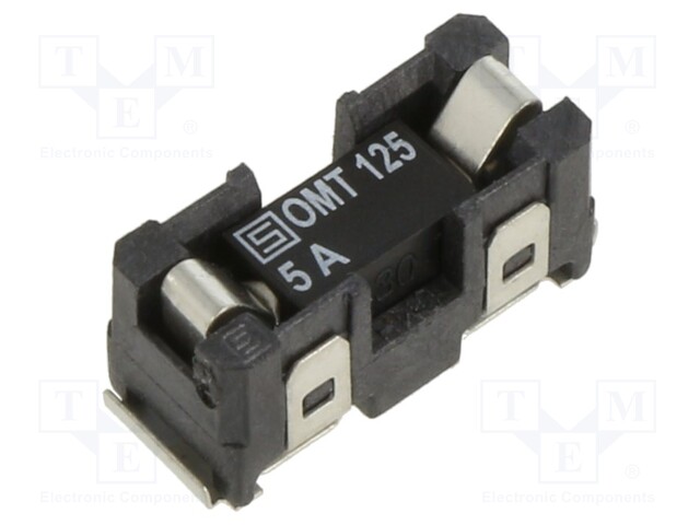 Fuse: fuse; time-lag; 5A; 125VAC; 125VDC; SMD; ceramic; OMZ 125