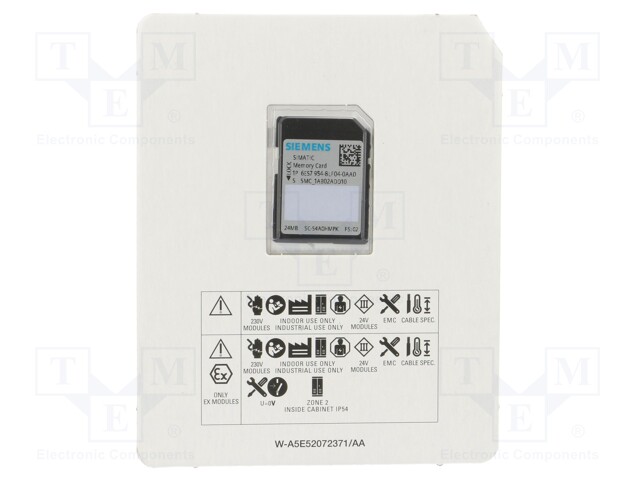 Memory card; S7-1200F; 24MB
