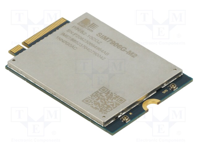 Module: LTE; GPIO,I2C,PCIe,PCM,USB 3.0; 42x30x2.3mm; -30÷70°C