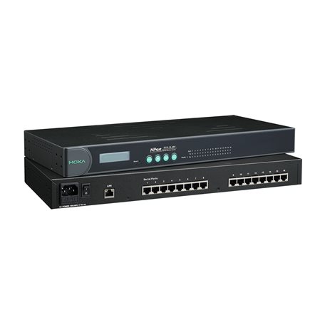 Moxa NPort 5610-16 16 port device server, 10/100M Ethernet