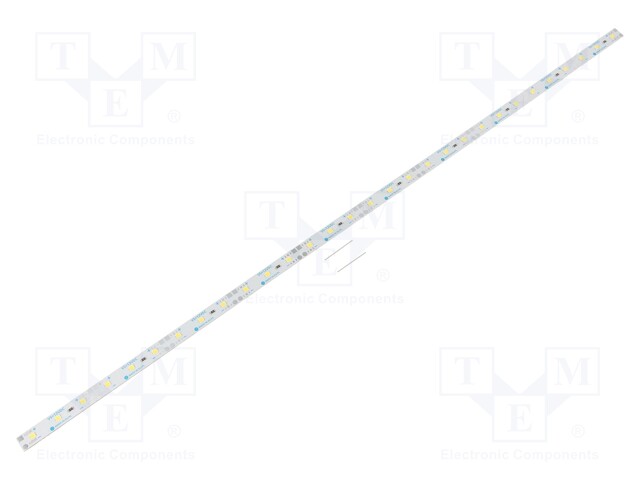 LED strip; 12V; white cold; W: 10mm; L: 500mm; CRImin: 80; 120°; D: 3mm