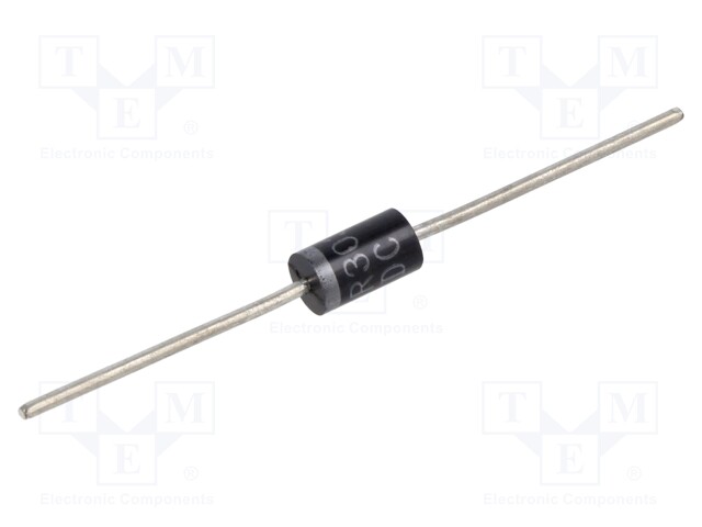 Diode: rectifying; THT; 200V; 3A; Ammo Pack; Ifsm: 150A; DO27; 50ns
