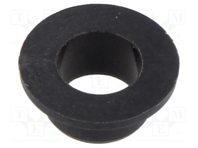 Bearing: sleeve bearing; with flange; Øout: 8mm; Øint: 6mm; L: 5mm