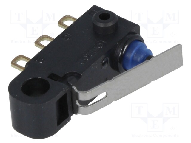 Microswitch SNAP ACTION; with lever; SPDT; 0.1A/125VAC; 2A/12VDC