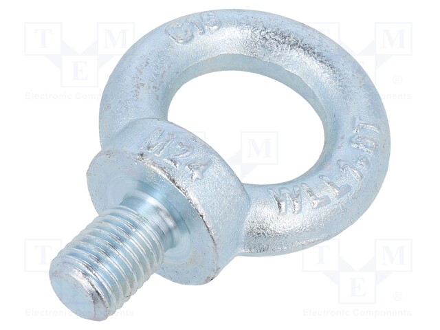 Lifting eye bolt; M24x36; DIN: 580; Head: eye; none; steel; zinc