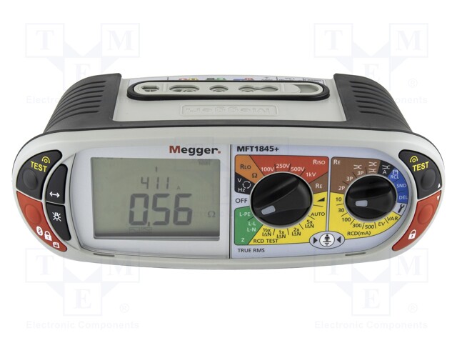 Meter: appliance meter; LCD,with a backlit; 10k÷500MΩ; Bluetooth