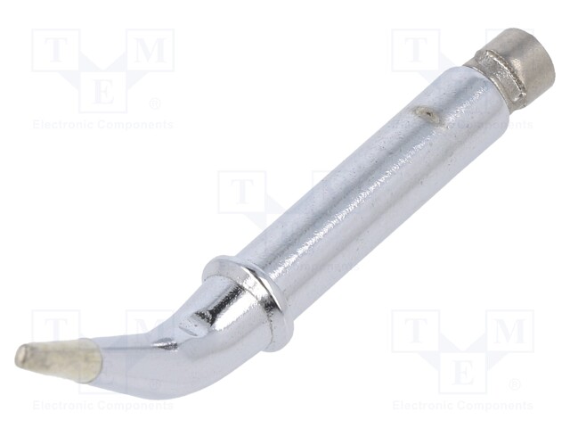 Tip; bent chisel; 1.6mm; 370°C; for  WEL.W61C soldering iron