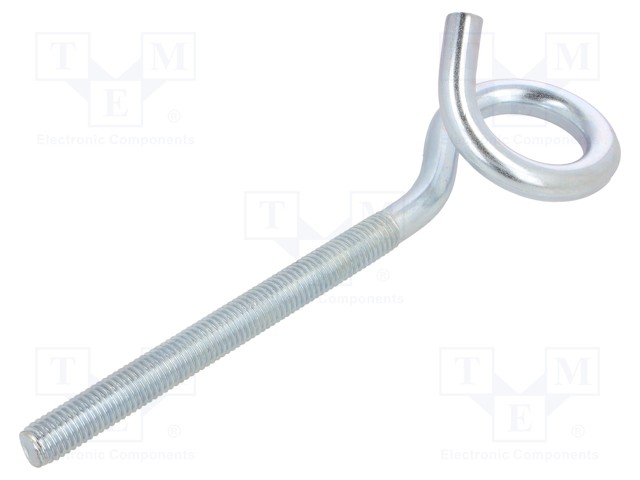Hook; ring; steel; zinc; 200mm