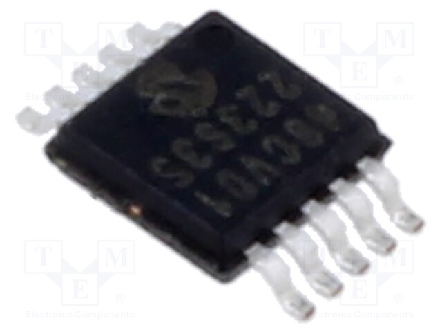 D/A converter; 8bit; Channels: 1; 1.8÷5.5V; MSOP10; -40÷125°C