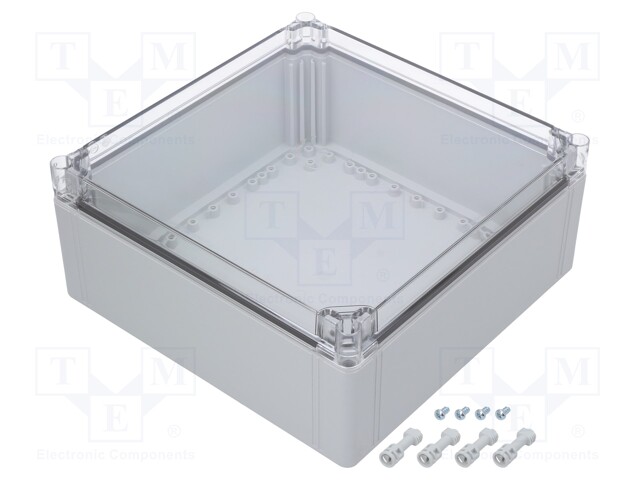 Enclosure: multipurpose; X: 300mm; Y: 300mm; Z: 132mm; FPC; IP66,IP67