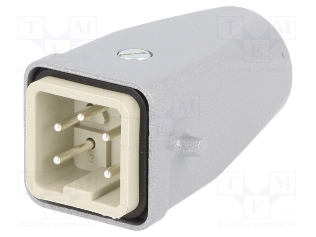Connector: rectangular; plug; male; EPIC KIT; PIN: 5; 4+PE; M20; 23A