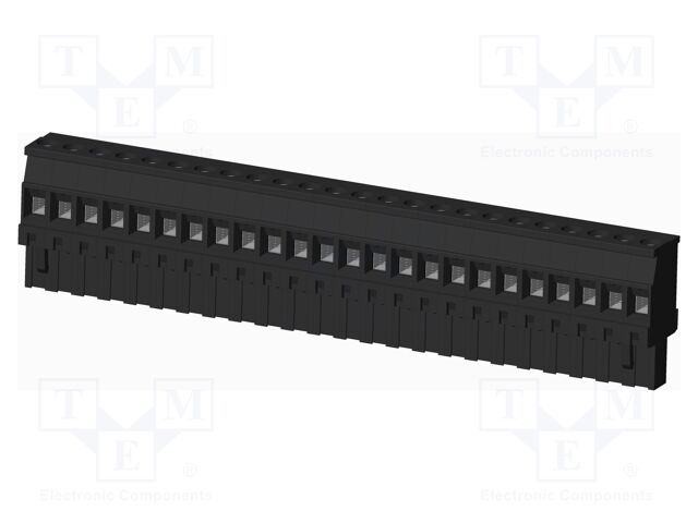 Connector: pluggable terminal block; plug; female; angled 90°