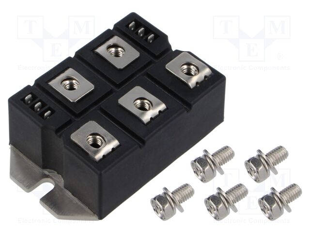 Bridge rectifier: full-controlled; Urmax: 1.2kV; If: 110A; screw