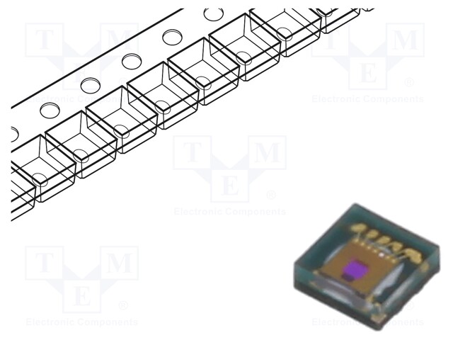 Sensor: ambient light; Usup: 1.7÷3.6VDC; SMT; 2x2x0.7mm