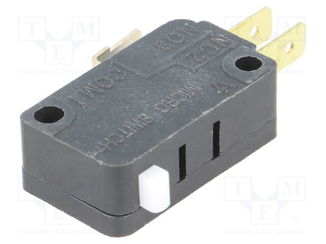 Microswitch SNAP ACTION; with roller; SPDT; 15A/250VAC; Pos: 2