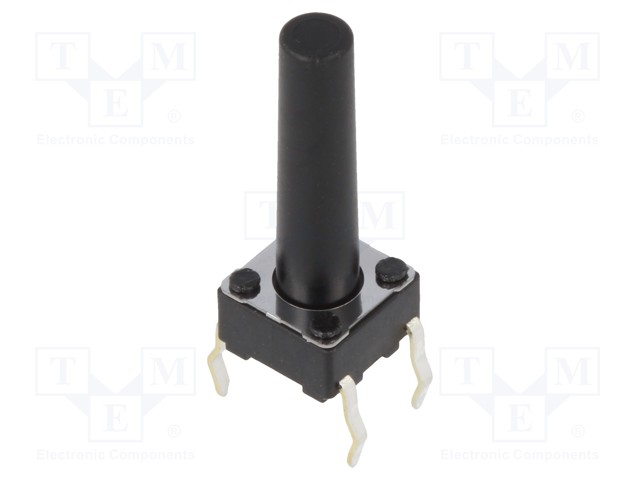 Microswitch TACT; SPST-NO; Pos: 2; 0.05A/12VDC; THT; 980mN; 17mm