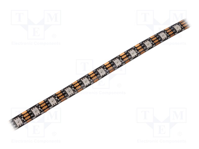 Programmable LED tape; RGB; LED/m: 60; SMD; 5050; 5V; 10mm; 140°