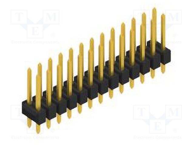 Connector: pin strips; pin header; male; PIN: 26; 2.54mm; THT; 2x13