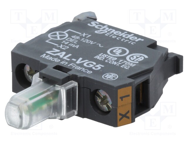 Illuminating unit; 22mm; Harmony XB4; -25÷70°C; Illumin: LED