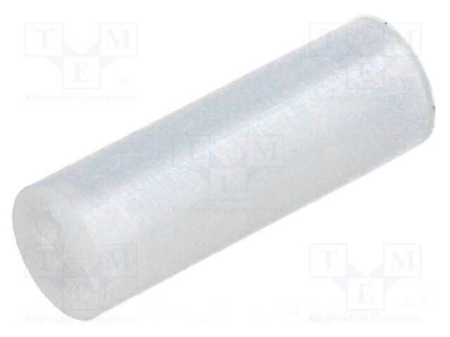 Spacer sleeve; LED; Øout: 5mm; ØLED: 5mm; L: 14.5mm; natural; UL94V-2