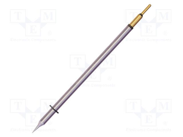 Tip; conical,elongated; 0.1mm; 413°C; for soldering station