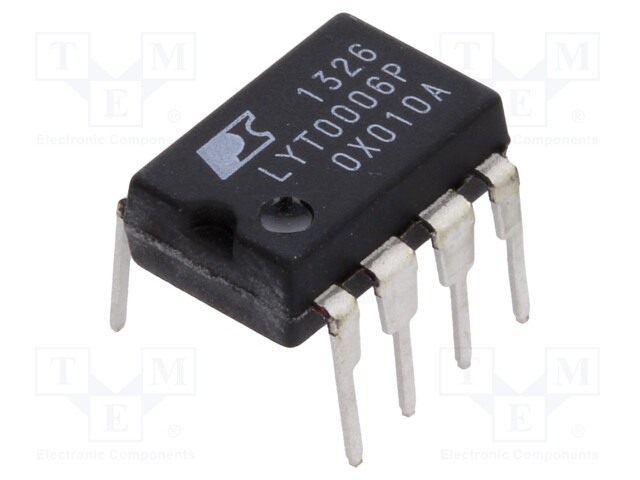 PMIC; AC/DC switcher,LED driver; 100÷280mA; 85÷308V; Ubr: 700V